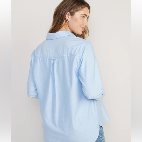 💕HP💕 Old Navy Maternity - denim shirt - Picture 2 of 5